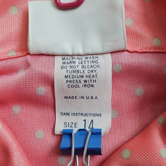Vintage Jantzen Polka-Dot Shirt Size Medium - Picture 7 of 8